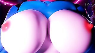 Sexy Toy Bonnie From FNAF Five Nights In Anime 3D 2