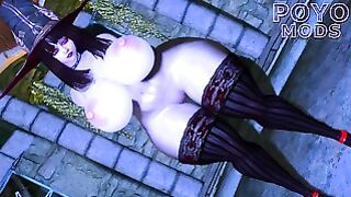 Skyrim Se Thicc Witchy Yuri Bewitching Nights