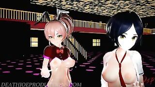 MMD R18 Mika And Kanade Lee Suhyun – Alien – 1232