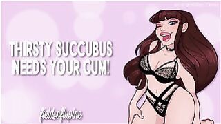 F4M Thirsty Succubus Needs Her Therapist’s Cum! Erotic Audio