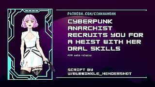 Deepthroat From A Hot Cyberpunk Babe Asmr Audio Roleplay Plot Heavy