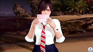Dead Or Alive Xtreme Venus Vacation Nagisa Valentine’s Day Pose Cards Fanservice Appreciation