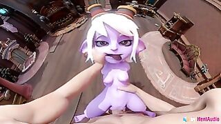 Tristana League Of Legends Being Used 3D Animation With Sound