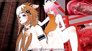 Genshin Impact: Yae Miko The Fox Who Tames Dogs.
