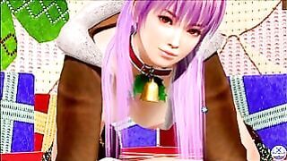 Dead Or Alive Xtreme Venus Vacation Kasumi Reindeer Mini Xmas Nude Mod Fanservice Appreciation
