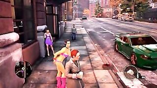 Asmr Half Naked Fortnite Girl Walking Around The City Gameplay