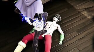 Titans Raven Footjob On Robin Japanese