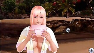 Dead Or Alive Xtreme Venus Vacation Honoka Valentine’s Day Pose Cards Fanservice Appreciation