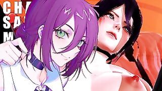 Reze Sex Fuck Hot, Chainsaw Man Girl Porn Sex