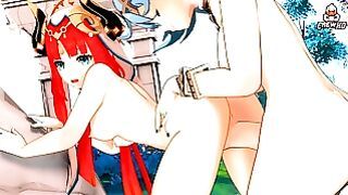 Nilou And Faruzan Futa Sex – Genshin Impact Hentai 3D Full 4K 60 Fps