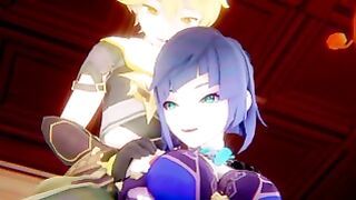 Yelan Genshin Impact 3D Hentai V2 Part1/4