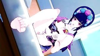 Yun Jin Pleases You With Her Feet Genshin Impact Hentai