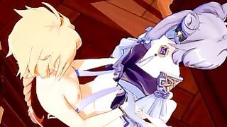 Genshin Impact Hentai – Aether X Ganyu Blowjob And Fucked