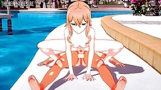 Jean Reverse Cowgirl Hentai Genshin Impact