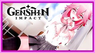 Genshin Impact – Yae Miko In School Uniform