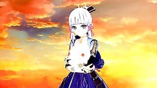 Genshin Impact Sexy Ayaka Makes You Cum 3D Hentai