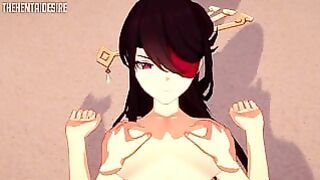 Submissive Beidou Wants You To Dominate Her, Cowgirl Hentai Genshin Impact