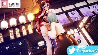 Amber X Eula Futa Loop