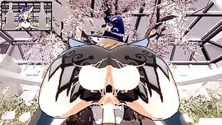 Lisa Hentai 3D POV Only Cowgirl Pose Genshin Impact