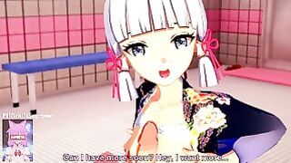 Ayaka Gets Fat Creampie Genshin Impact 3D Porn Hentai