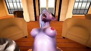 POV Furry Fox Fucks Furry Dragon While Her Best Friends Watch