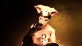 Bastet Want To Be Fucked By Osiris, 3D Hentai, Tender Animation, Cute Furry Catgirl.