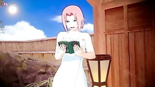 Sakura Haruno Onsen Naruto Short Video