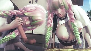 [DEMON SLAYER] Mitsuri Kanroji wants to destroy your dick (3D PORN 60 FPS)