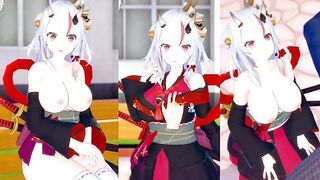 [Hentai Game Koikatsu! ]Have sex with Big tits Vtuber Nakiri Ayame.3DCG Erotic Anime Video.