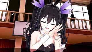 BUNNY GIRL HYPERDIMENSION NEPTUNIA NOIRE 3D HENTAI
