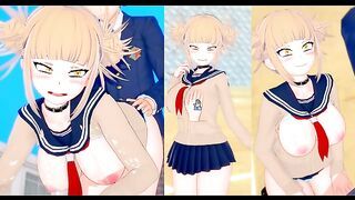[Hentai Game Koikatsu! ]Have sex with Big tits My Hero Academia Himiko Toga.3DCG Erotic Anime Video.