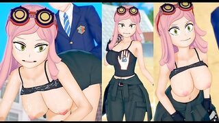 [Hentai Game Koikatsu! ]Have sex with Big tits My Hero Academia Mei Hatsume.3DCG Erotic Anime Video.