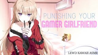 Spanking Your Gamer Girlfriend For Raging (English ASMR) (Sound Porn)