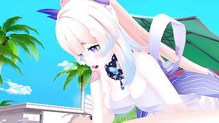 Sangonomiya Kokomi Genshin Impact 3D HENTAI 2/9