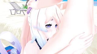 Sangonomiya Kokomi Genshin Impact 3D HENTAI 3/9