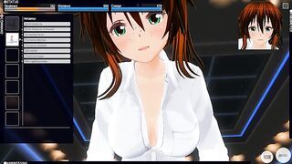 3D HENTAI POV fucking redhead stepsister after shower