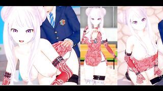 [Hentai Game Koikatsu! ]Have sex with Big tits Vtuber Tanaka Hime.3DCG Erotic Anime Video.