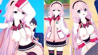 [Hentai Game Koikatsu! ]Have sex with Big tits Vtuber Suo Sango.3DCG Erotic Anime Video.