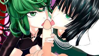 Fucking Tatsumaki And Fubuki at the Same Time... One Punch Man POV Anime Hentai Parody 3d Uncensored