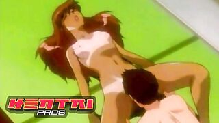 Hentai Pros - Kenta Is Surprised By Mahoko, Who Undresses Her Hot Body And Offers Him Her Virginity
