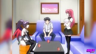 Hentai Pros - Shinigami Mina Will Spare Akitoshi Only If He Knocks Up His Stepsister Hitomi