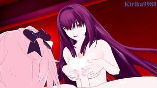 Scathach and Astolfo have intense sex at a love hotel. - Fate/Grand Order Hentai