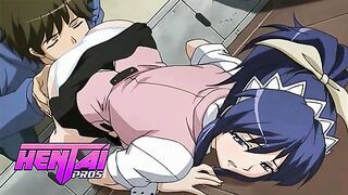 Hentai Pros - Both Girls Confess Their Love For Him And Ask Him To Take Their Virginities