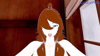 Mei Terumi and I have intense sex in the cabin. - Naruto POV Hentai