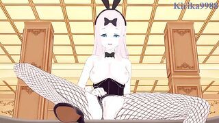 Chika Fujiwara and I have intense sex in the casino. - Kaguya-sama Love Is War Hentai
