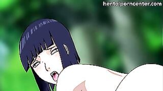 Hinata Fucked In Her Pussy And Ass By Two Dildos – Naruto Hentai