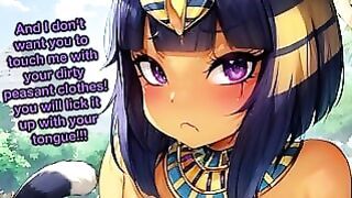 Queen Ankha Makes You Her Sex Slave Hentai JOI CEI Femdom Virtual Sex Multiple Orgasms Furry Pot