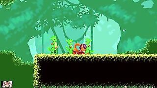 Monster Black Market – Sexy Wolfgirl Furry Having A Douple Penetration