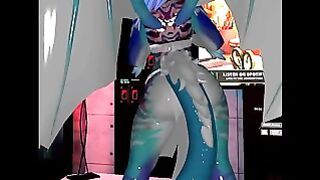 Sexy Furry Teasing Sensual Sexy Dance Vrchat VR Vtuber