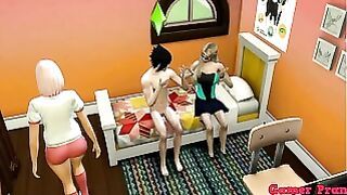 Naruto Cap3 Sakura Encuentra A Sasuke Follandose A Su Amiga Dandole Anal Y Haciendole Todo Lo Que A Ella No Le Da Anal Y Un